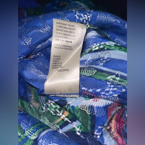 Maeve Jessamine Mock Neck Prairie Cottagecore Floral  Maxi Dress NWOT - Picture 9 of 14